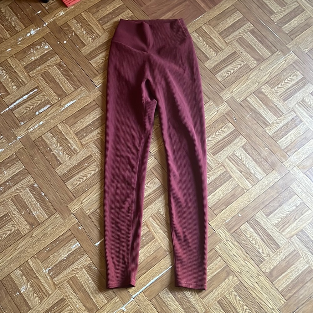 Buffbunny material girl ribbed leggings size small
